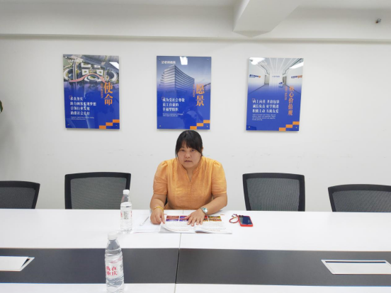 湖南機電職業技術學院黃亞宇教授蒞臨學會參觀考察