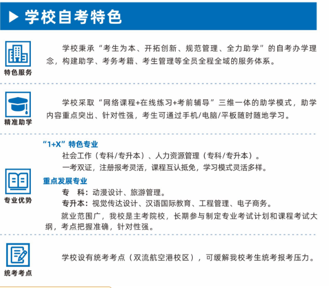 成都信息工程大學自學考試學習形式有哪些？