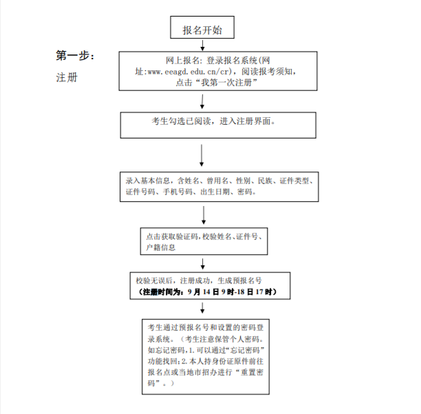 廣東南方職業學院成考報名流程是什么？