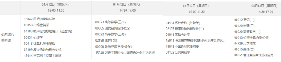 ?2025年4月重慶市自考考試安排 ?2025年4月重慶市自考考試安排