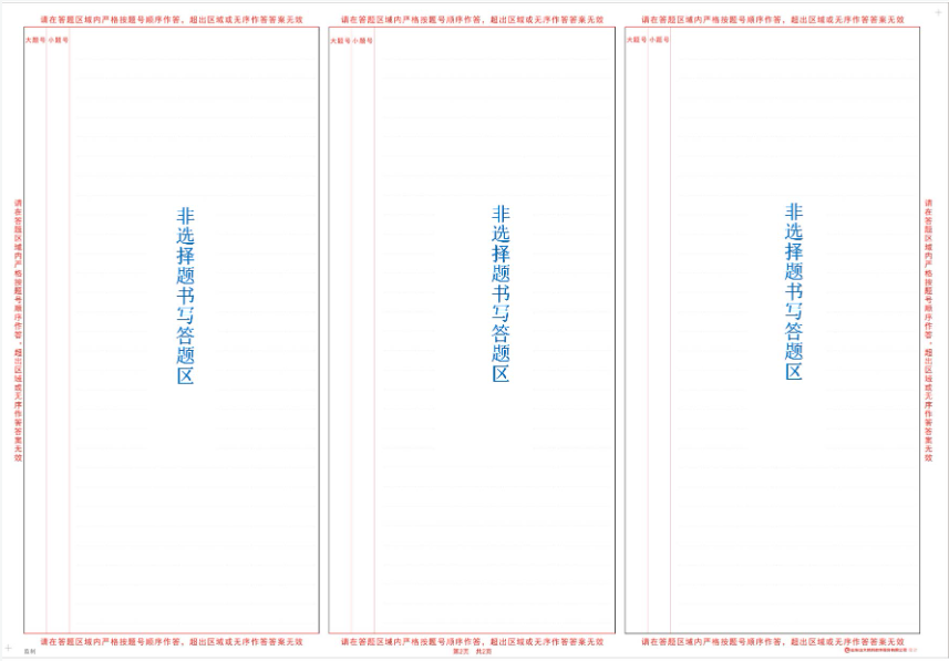 山西招生考試網：高等教育自學考試考生答題注意事項