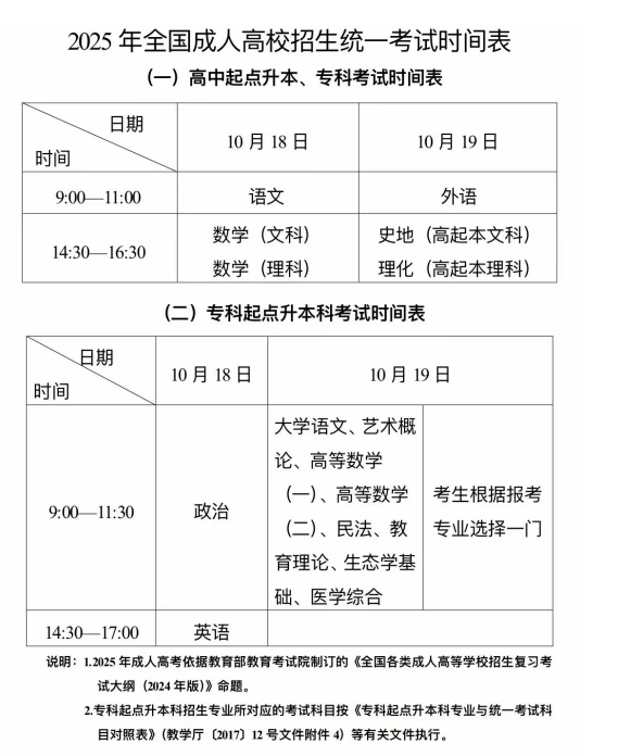 新疆教育考試院：自治區2025年成人高考網上報名將于9月10日至17日進行