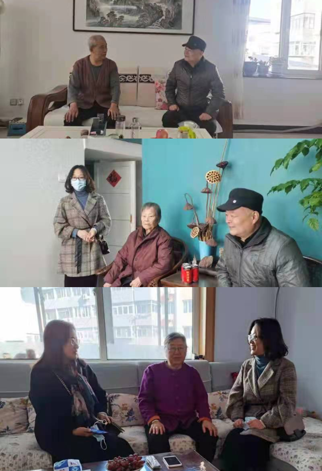 承德開放大學走訪慰問“光榮在黨50年”老黨員