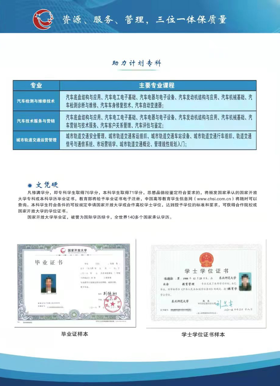 南昌進賢開放大學招生簡章